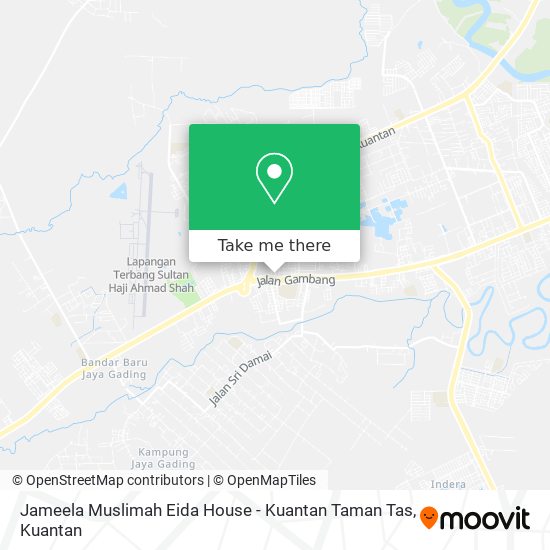 Jameela Muslimah Eida House - Kuantan Taman Tas map