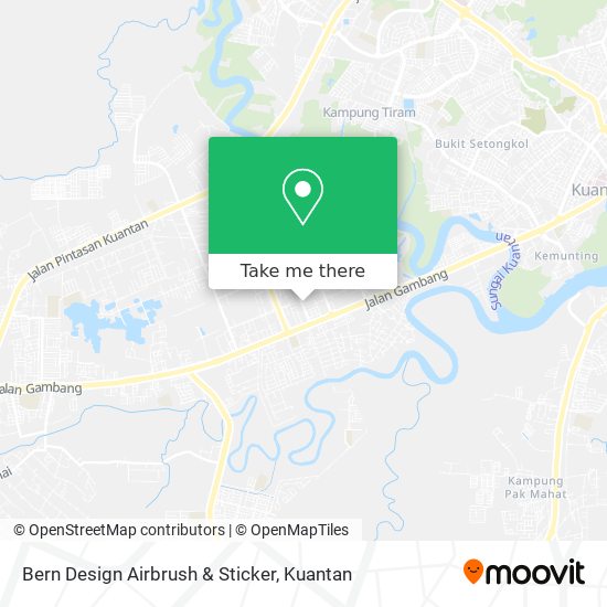 Bern Design Airbrush & Sticker map