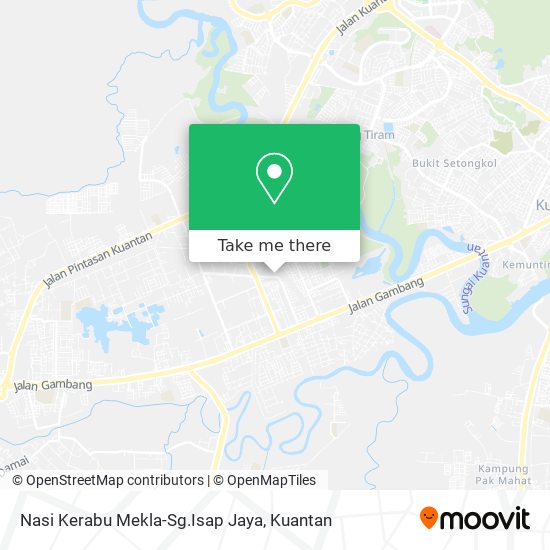 Nasi Kerabu Mekla-Sg.Isap Jaya map