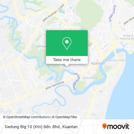 Peta Gedung Big 10 (Ktn) Sdn. Bhd.