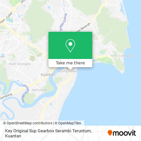 Key Original Sup Gearbox Serambi Teruntum map