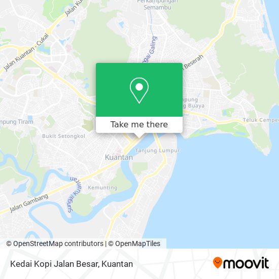 Kedai Kopi Jalan Besar map