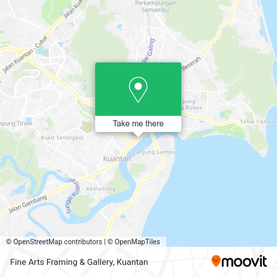 Fine Arts Framing & Gallery map