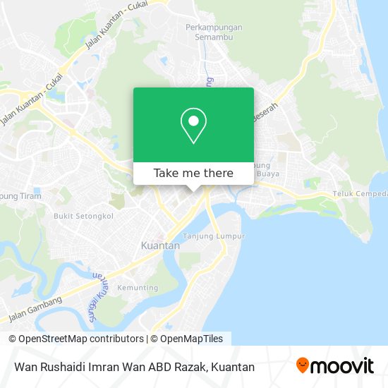 Wan Rushaidi Imran Wan ABD Razak map