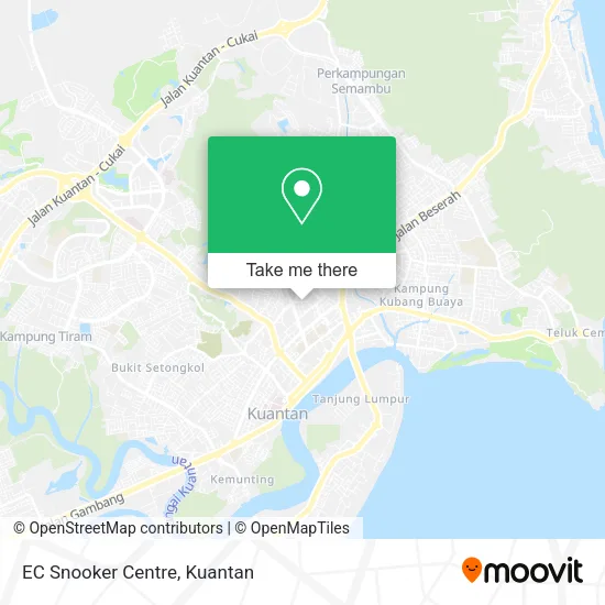 EC Snooker Centre map