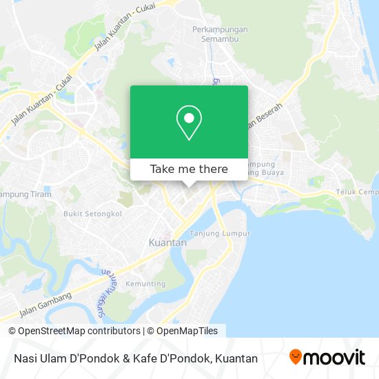 Nasi Ulam D'Pondok & Kafe D'Pondok map