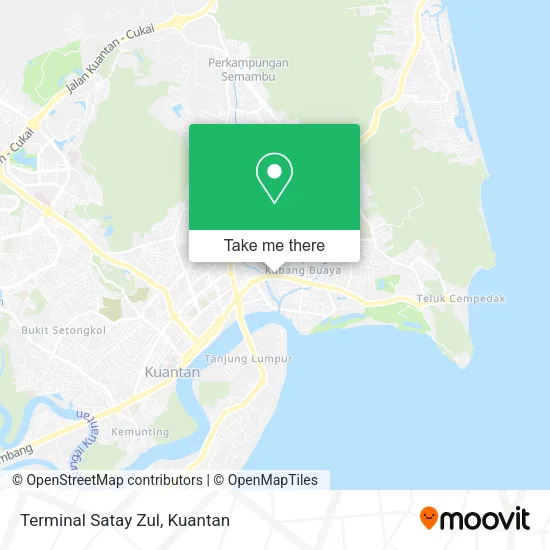 Terminal Satay Zul map