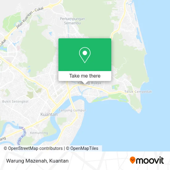Warung Mazenah map