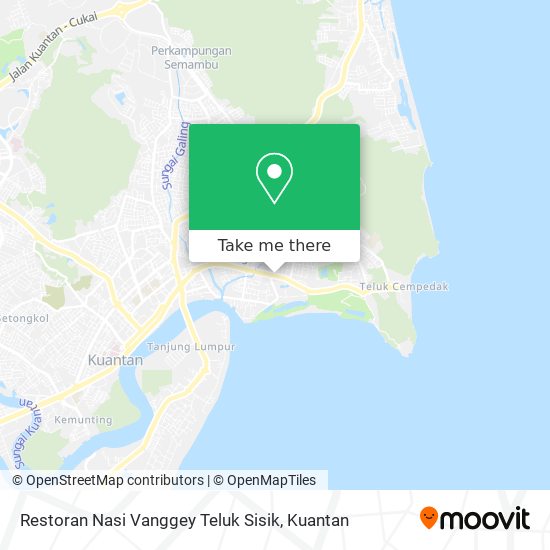 Peta Restoran Nasi Vanggey Teluk Sisik