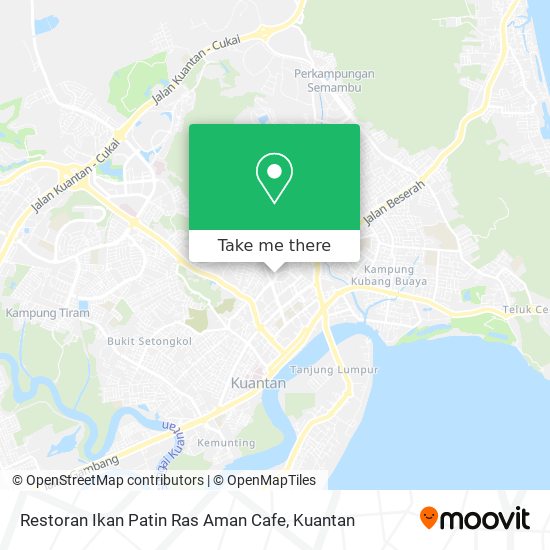 Restoran Ikan Patin Ras Aman Cafe map
