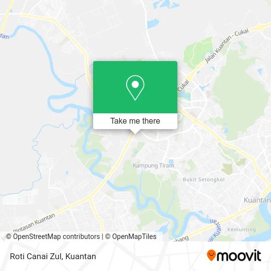 Roti Canai Zul map