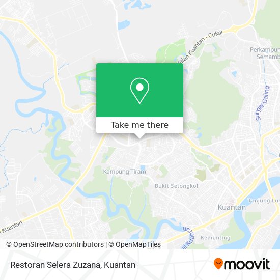 Restoran Selera Zuzana map
