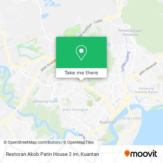 Restoran Akob Patin House 2 im map