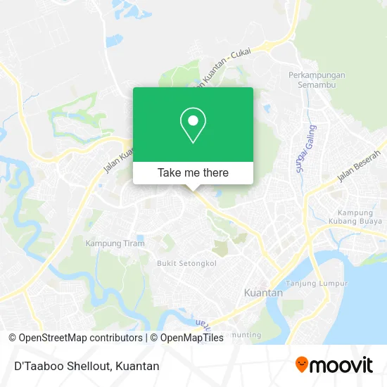 D'Taaboo Shellout map