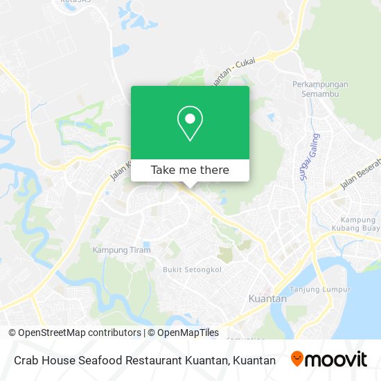 Peta Crab House Seafood Restaurant Kuantan