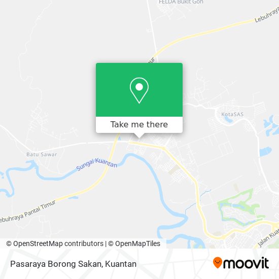 Peta Pasaraya Borong Sakan