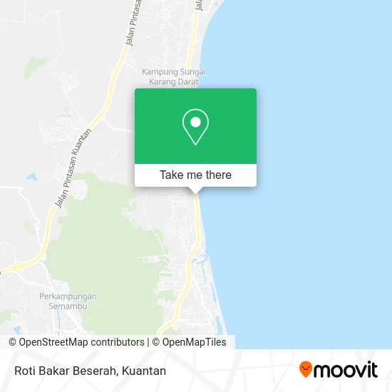 Roti Bakar Beserah map