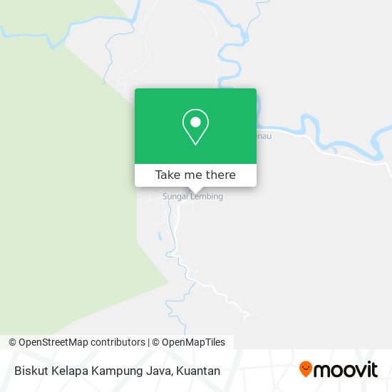 Peta Biskut Kelapa Kampung Java