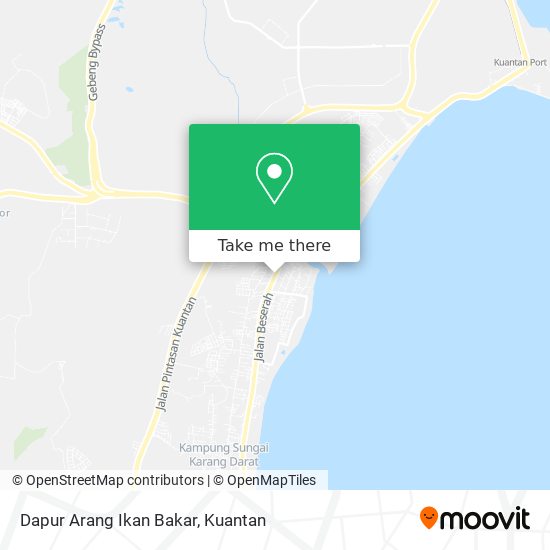 Dapur Arang Ikan Bakar map