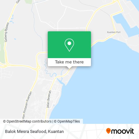 Peta Balok Mesra Seafood