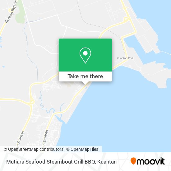 Mutiara Seafood Steamboat Grill BBQ map