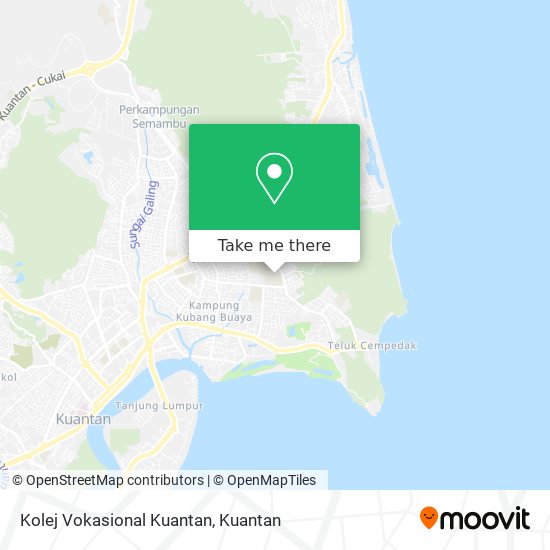 Peta Kolej Vokasional Kuantan