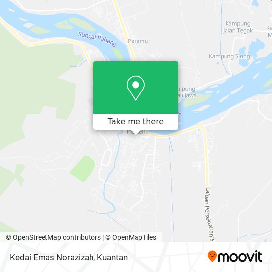 Kedai Emas Norazizah map