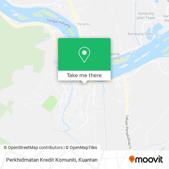 Perkhidmatan Kredit Komuniti map