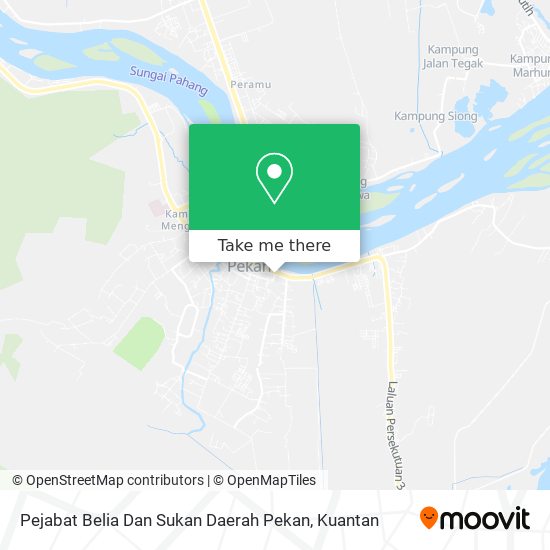 Peta Pejabat Belia Dan Sukan Daerah Pekan