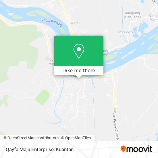 Qayfa Maju Enterprise map