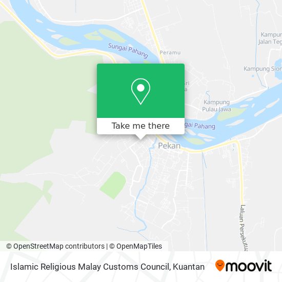 Islamic Religious Malay Customs Council map
