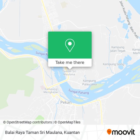 Balai Raya Taman Sri Maulana map