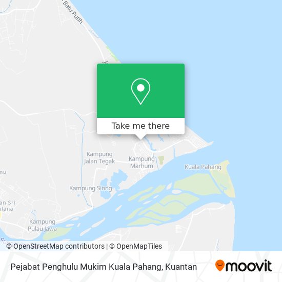Pejabat Penghulu Mukim Kuala Pahang map