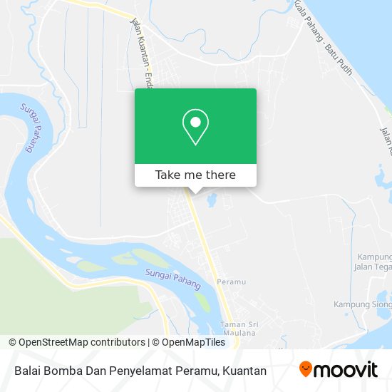 Balai Bomba Dan Penyelamat Peramu map