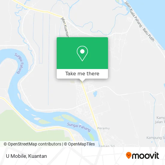 U Mobile map
