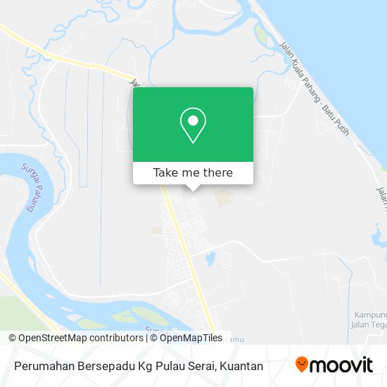 Peta Perumahan Bersepadu Kg Pulau Serai