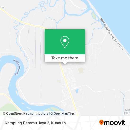 Peta Kampung Peramu Jaya 3
