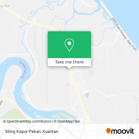 Siling Kapur Pekan map