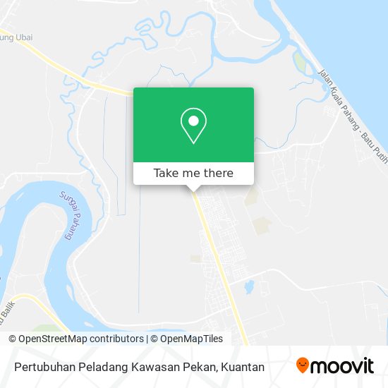 Pertubuhan Peladang Kawasan Pekan map