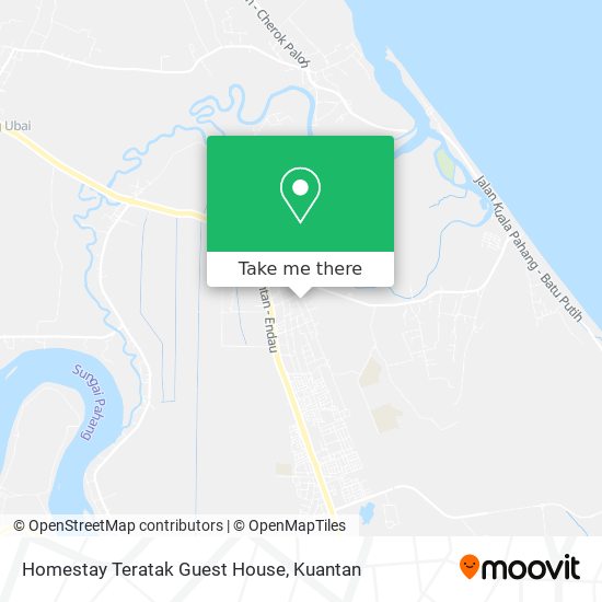 Homestay Teratak Guest House map