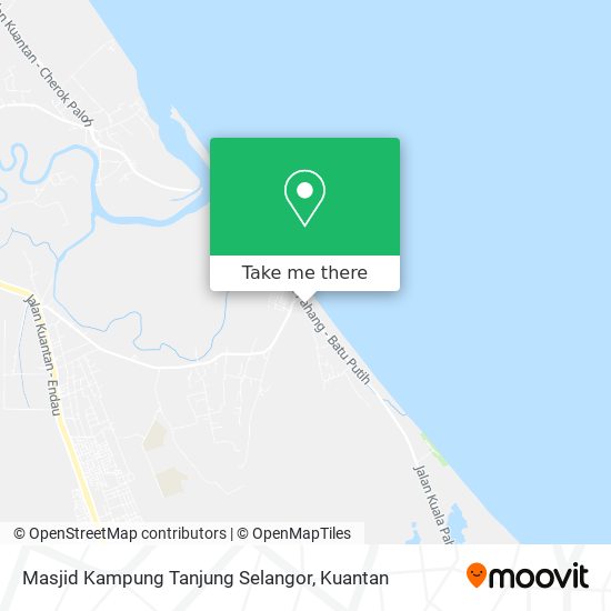 Peta Masjid Kampung Tanjung Selangor
