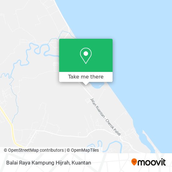 Peta Balai Raya Kampung Hijrah