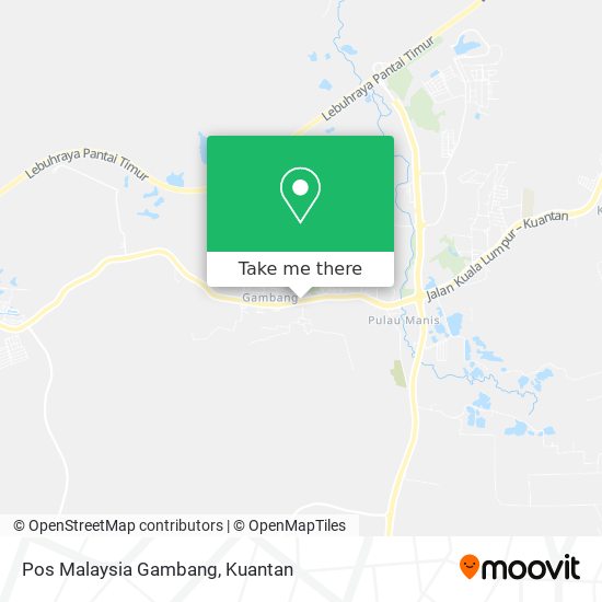 Peta Pos Malaysia Gambang