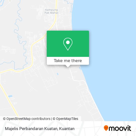 Peta Majelis Perbandaran Kuatan