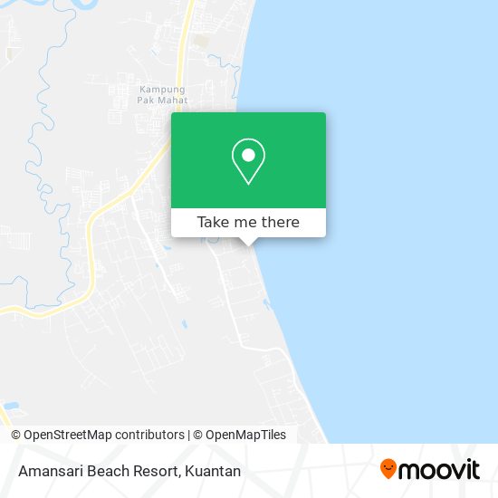 Amansari Beach Resort map