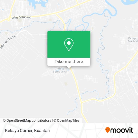 Kekayu Corner map