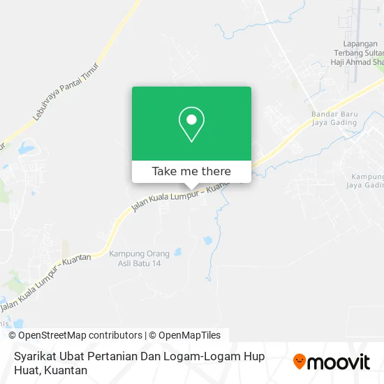 Syarikat Ubat Pertanian Dan Logam-Logam Hup Huat map