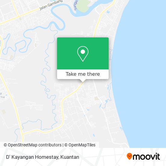 Peta D' Kayangan Homestay