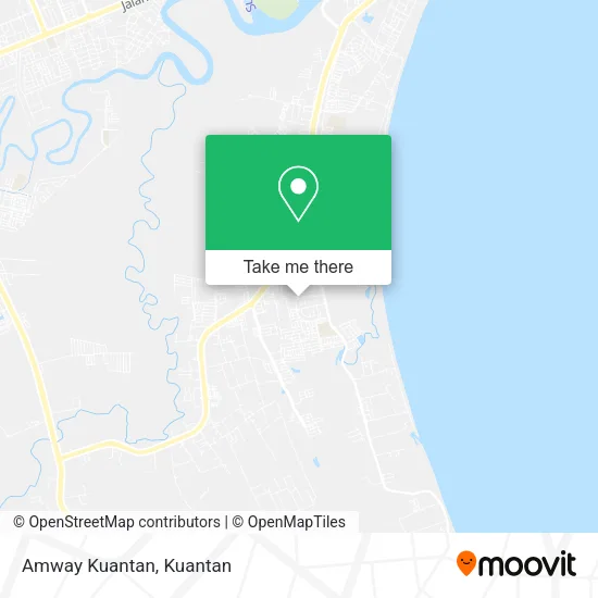 Amway Kuantan map