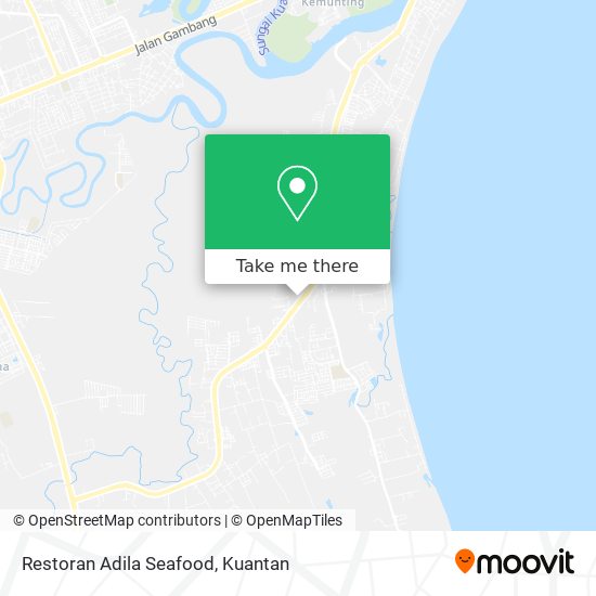 Restoran Adila Seafood map